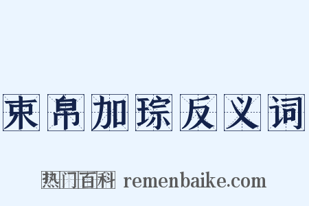束帛加琮反义词是什么意思的图片